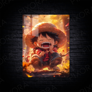 Monkey D. Luffy Metal Tablo