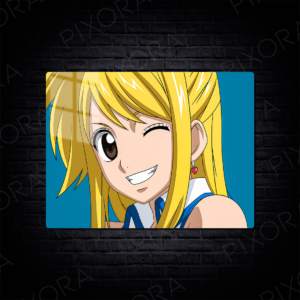 Lucy Heartfilia Metal Tablo