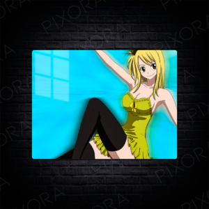 Lucy Heartfilia Metal Tablo