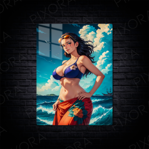 Nico Robin Metal Tablo