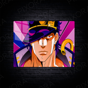 Jotaro Kujo Metal Tablo