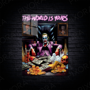 Joker Metal Tablo