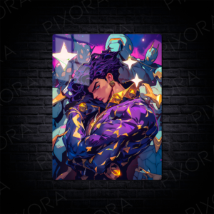 Jotaro Kujo Metal Tablo