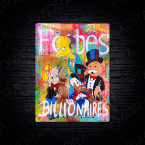 Billionaires Metal Tablo