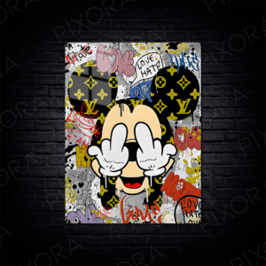 Mickey Mouse Metal Tablo