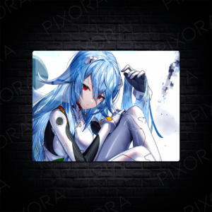 Rei Ayanami Metal Tablo