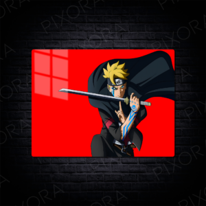 Boruto Uzumaki Metal Tablo