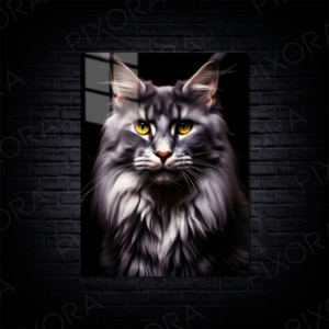 Main Coon Metal Tablo