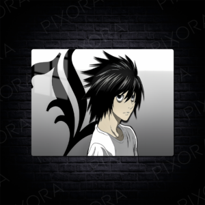 L Lawliet Metal Tablo