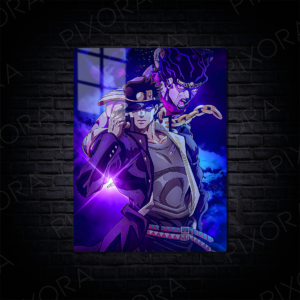 Jotaro Kujo Metal Tablo