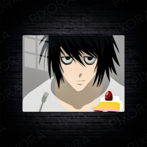 L Lawliet Metal Tablo
