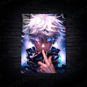 Satoru Gojo Metal Tablo