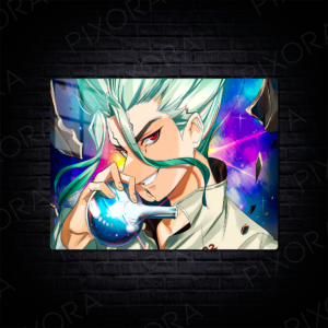 Senku Ishigami Metal Tablo