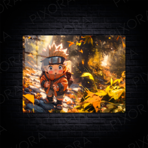 Naruto Uzumaki Metal Tablo