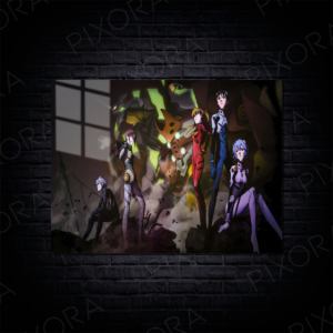 New Genesis Evangelion Metal Tablo
