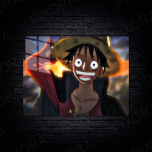 Monkey D. Luffy Metal Tablo