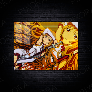 Asuna Yuuki Metal Tablo