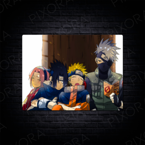 Naruto Metal Tablo