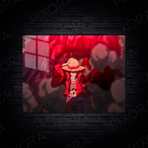 Monkey D. Luffy Metal Tablo