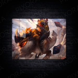 Mobile Legends Metal Tablo