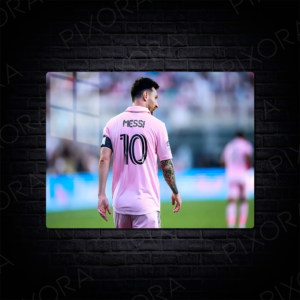 Lionel Messi Metal Tablo