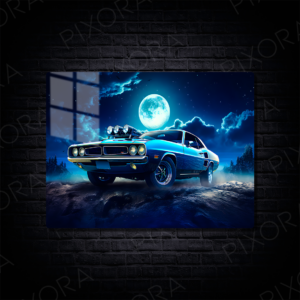 Dodge Challenger Metal Tablo
