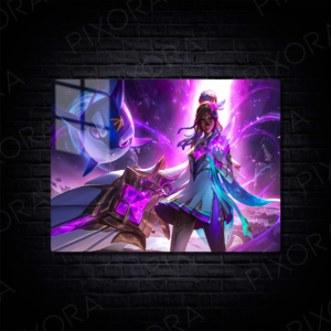 League Of Legends Metal Tablo