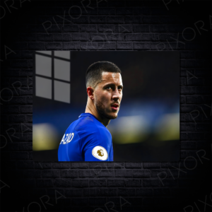 Eden Hazard Metal Tablo