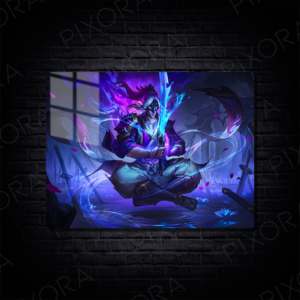 League Of Legends Metal Tablo