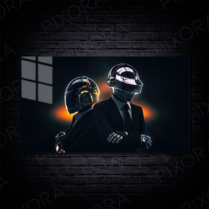 Daft Punk Metal Tablo
