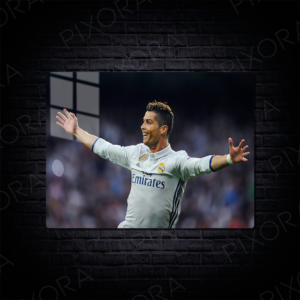Cristiano Ronaldo Metal Tablo