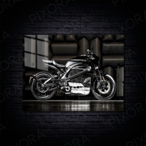 Harley Davidson Metal Tablo