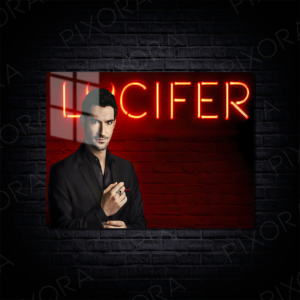 Lucifer Metal Tablo