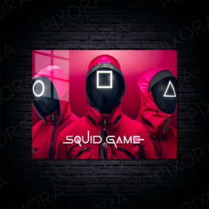 Squid Game Metal Tablo