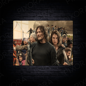 The Walking Dead Metal Tablo