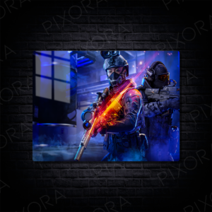 Battlefield Metal Tablo