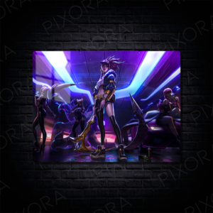 League Of Legends Metal Tablo
