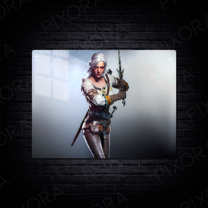 Witcher Metal Tablo