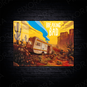 Breaking Bad Metal Tablo