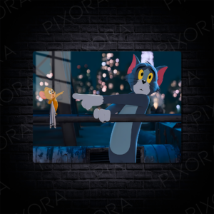 Tom ve Jerry Metal Tablo