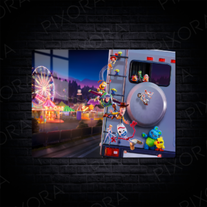 Toy Story Metal Tablo
