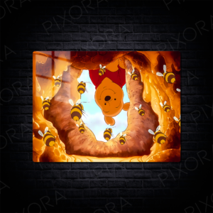 Winnie the Pooh Metal Tablo