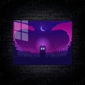 Doctor Who Metal Tablo