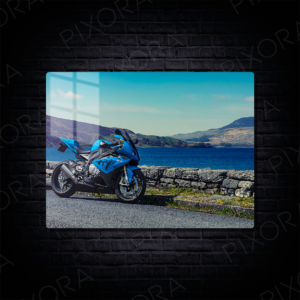 BMW S1000RR Metal Tablo