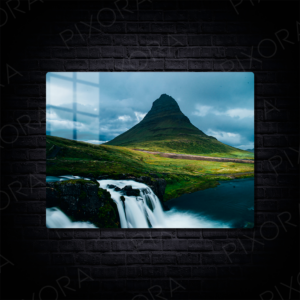 Kirkjufell Dağı Metal Tablo