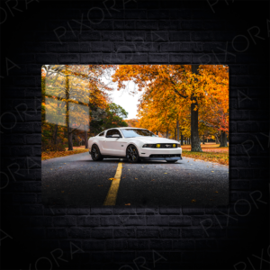 Ford Mustang GT Metal Tablo