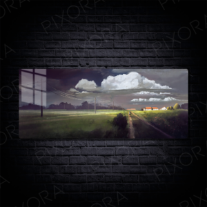 Landscape Metal Tablo