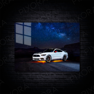 Ford Mustang Apollo Metal Tablo