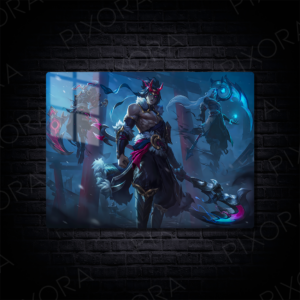 League Of Legends Metal Tablo