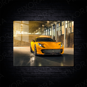 Ferrari 812 Metal Tablo